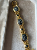 Vintage 90s Byzantine-style Bracelet