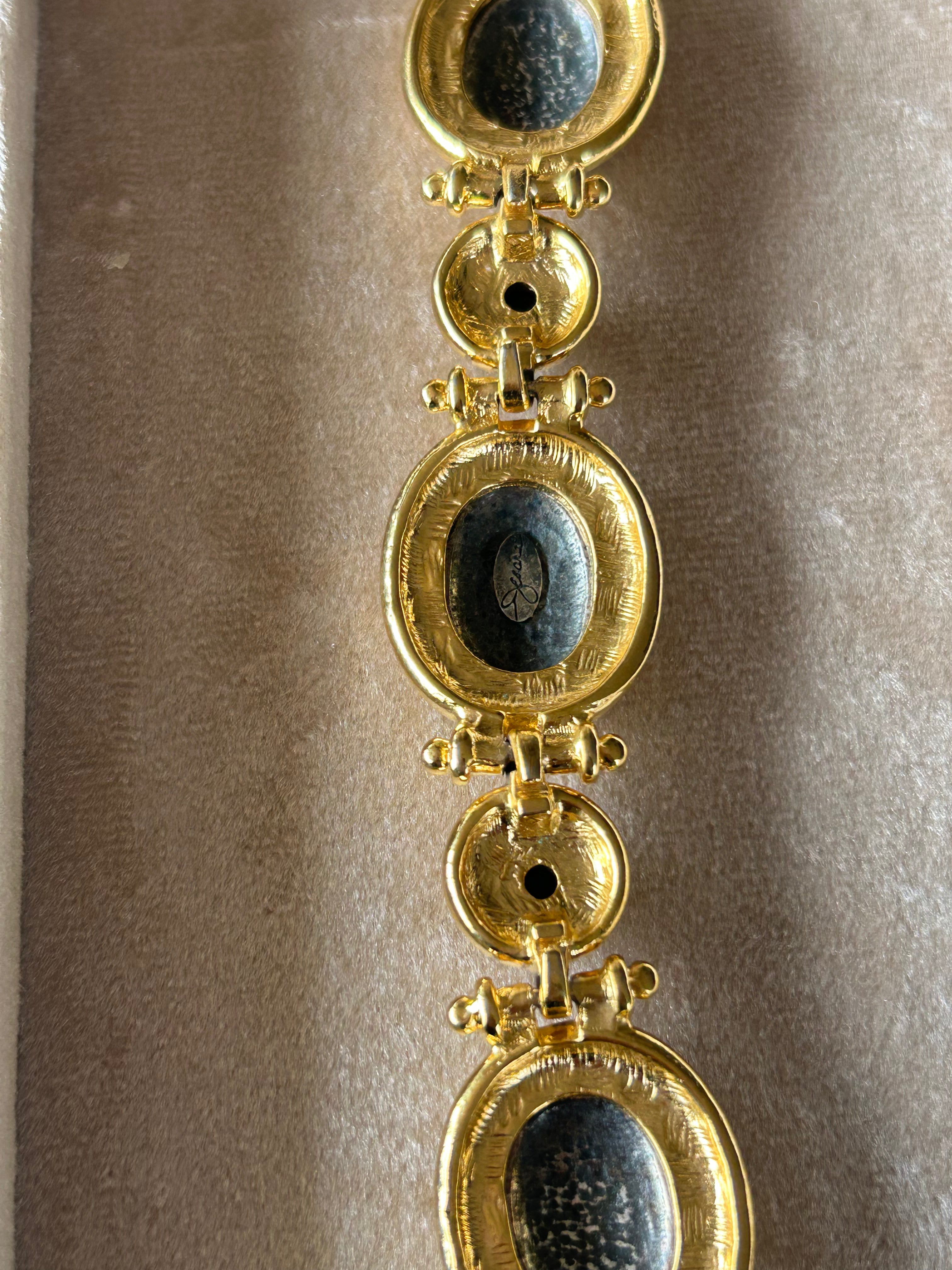 Vintage 90s Byzantine-style Bracelet